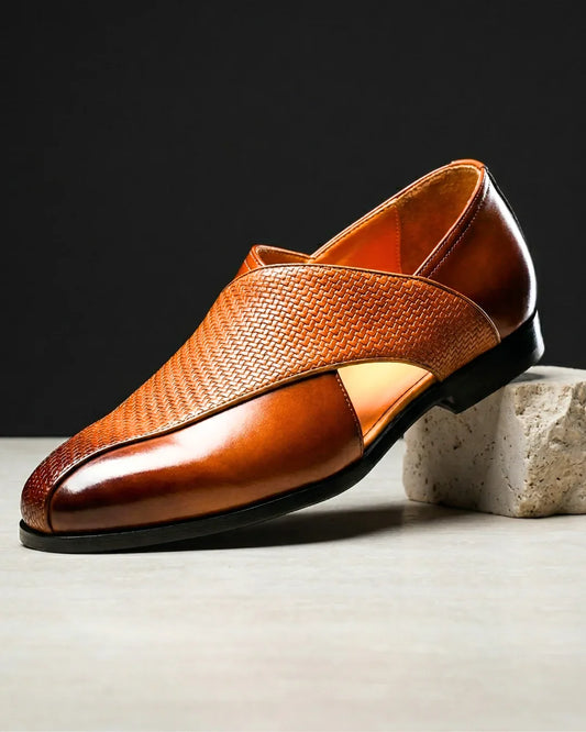 Panache leren loafers