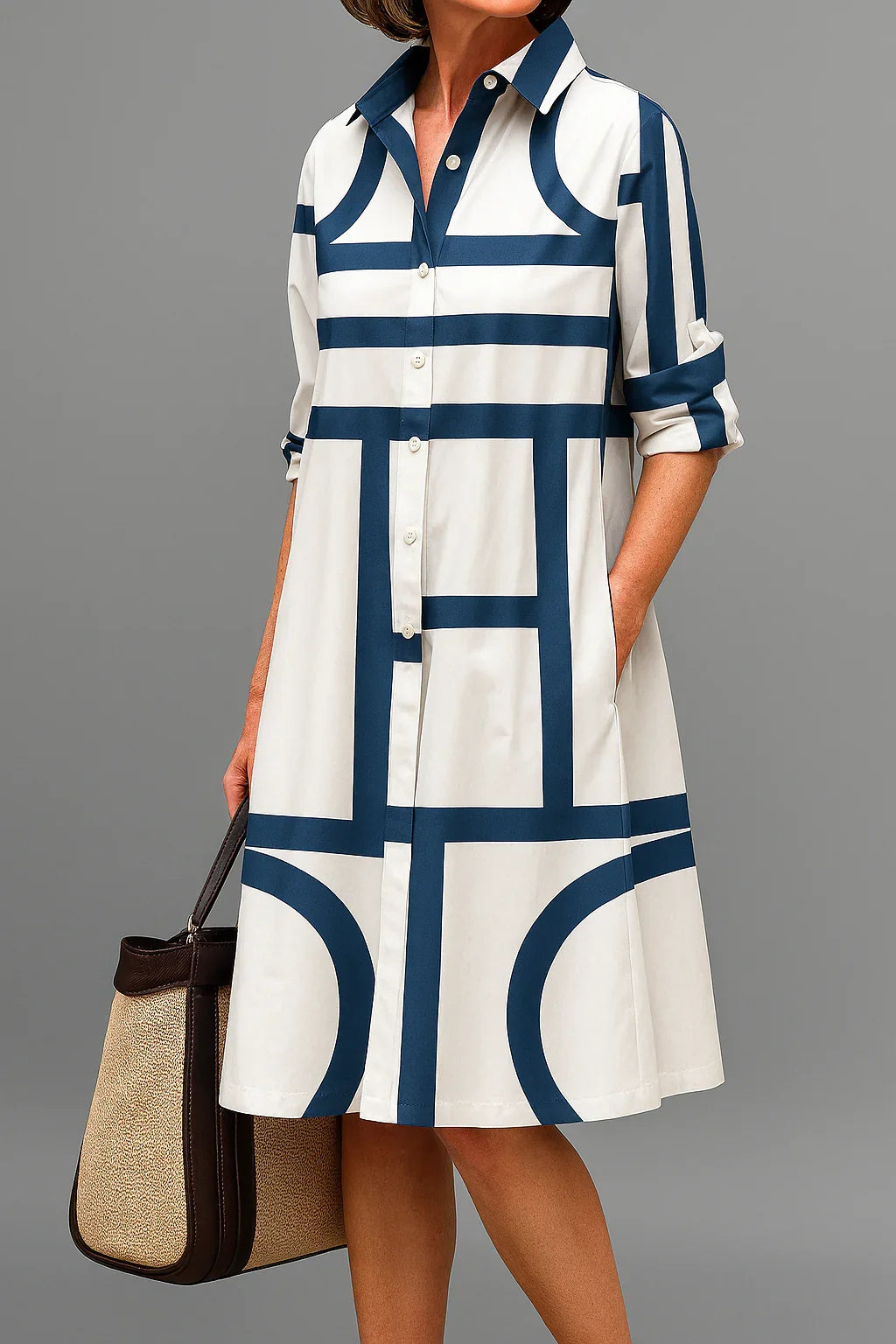 Sofía | Elegante midi-jurk