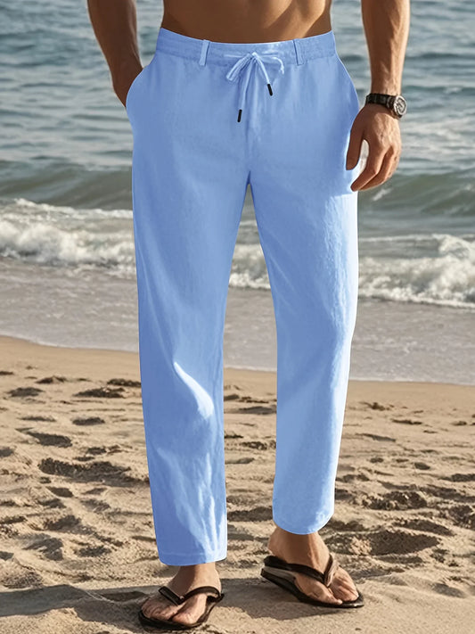 STEN | PANTALONES DE LINO PARA HOMBRE