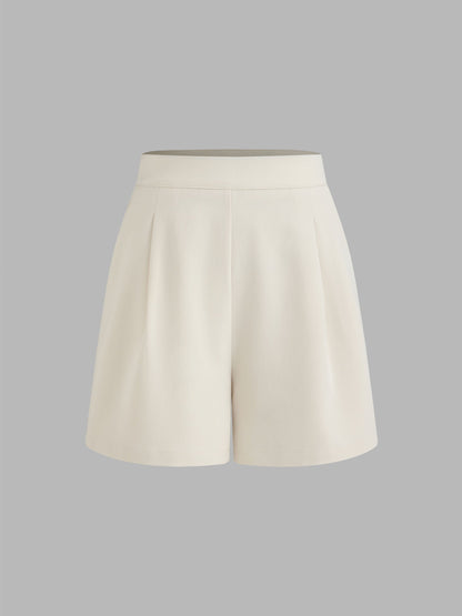 Short met hoge taille