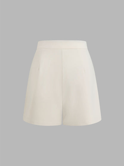 Short met hoge taille