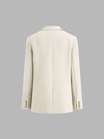 Claudia | Oversized Blazer met V-hals