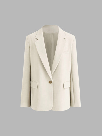 Claudia | Oversized Blazer met V-hals
