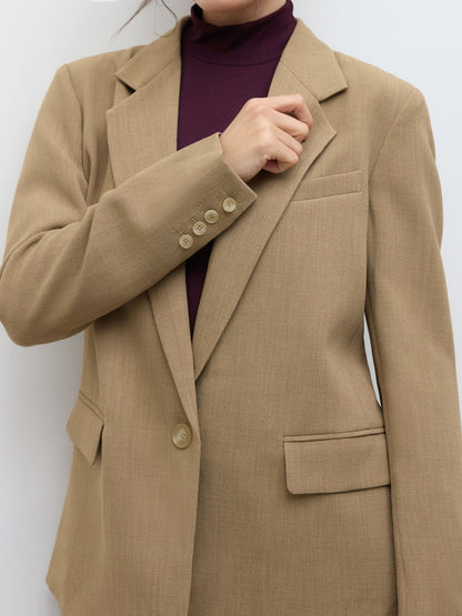 Claudia | Oversized Blazer met V-hals