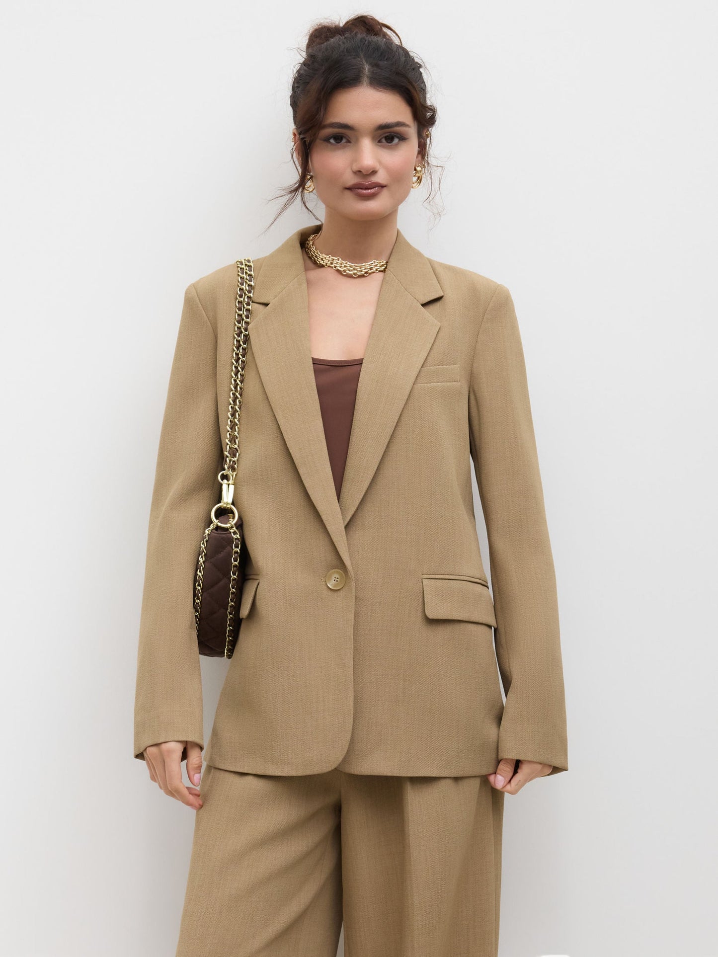 Claudia | Oversized Blazer met V-hals