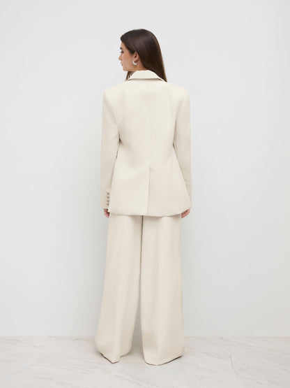 Claudia | Oversized Blazer met V-hals
