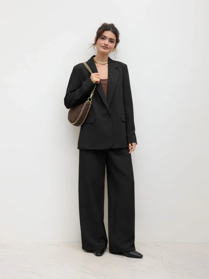 Claudia | Oversized Blazer met V-hals