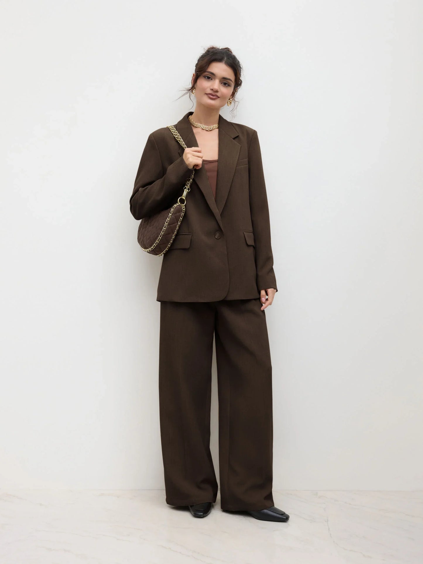 Claudia | Oversized Blazer met V-hals