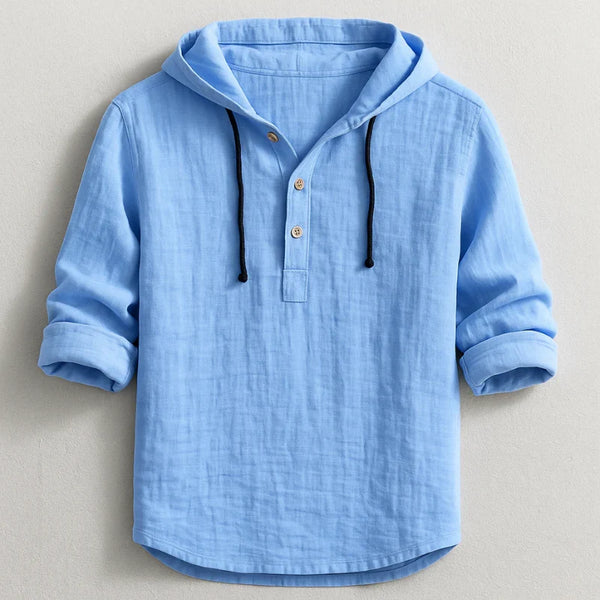 Luis | Camicia lussuosa con cappuccio