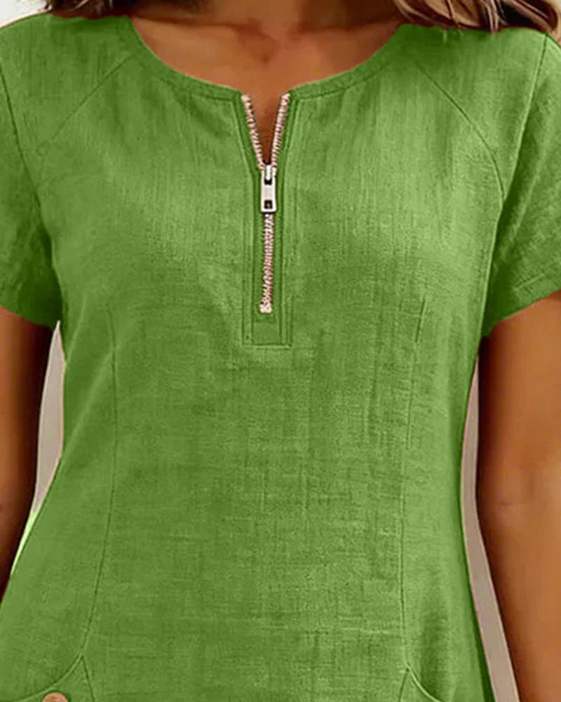 Jurk Lina™: natuurlijke elegantie voor elke dag.
