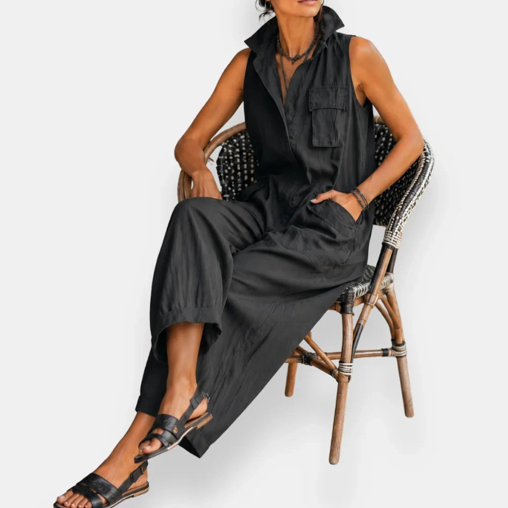 Garvalde | Mouwloze jumpsuit