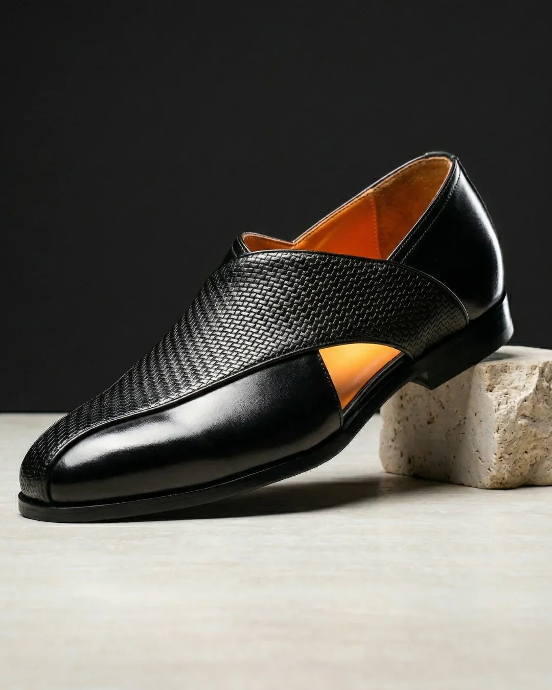 Panache leren loafers