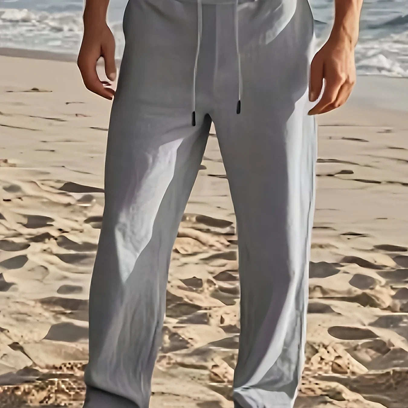 STEN | PANTALONES DE LINO PARA HOMBRE