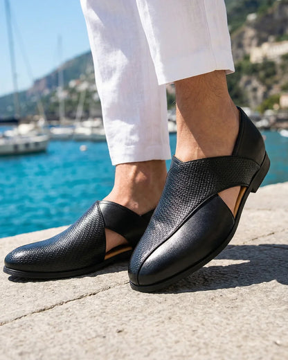 Panache leren loafers