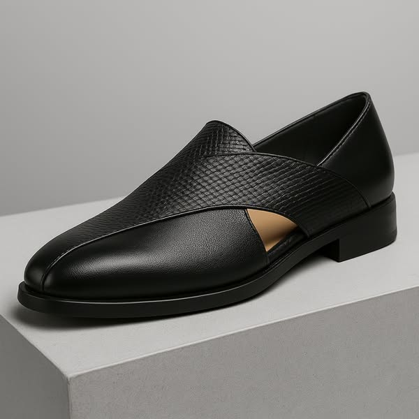 Panache leren loafers