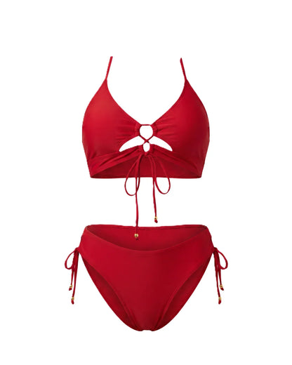 Bikini med leopardmönster