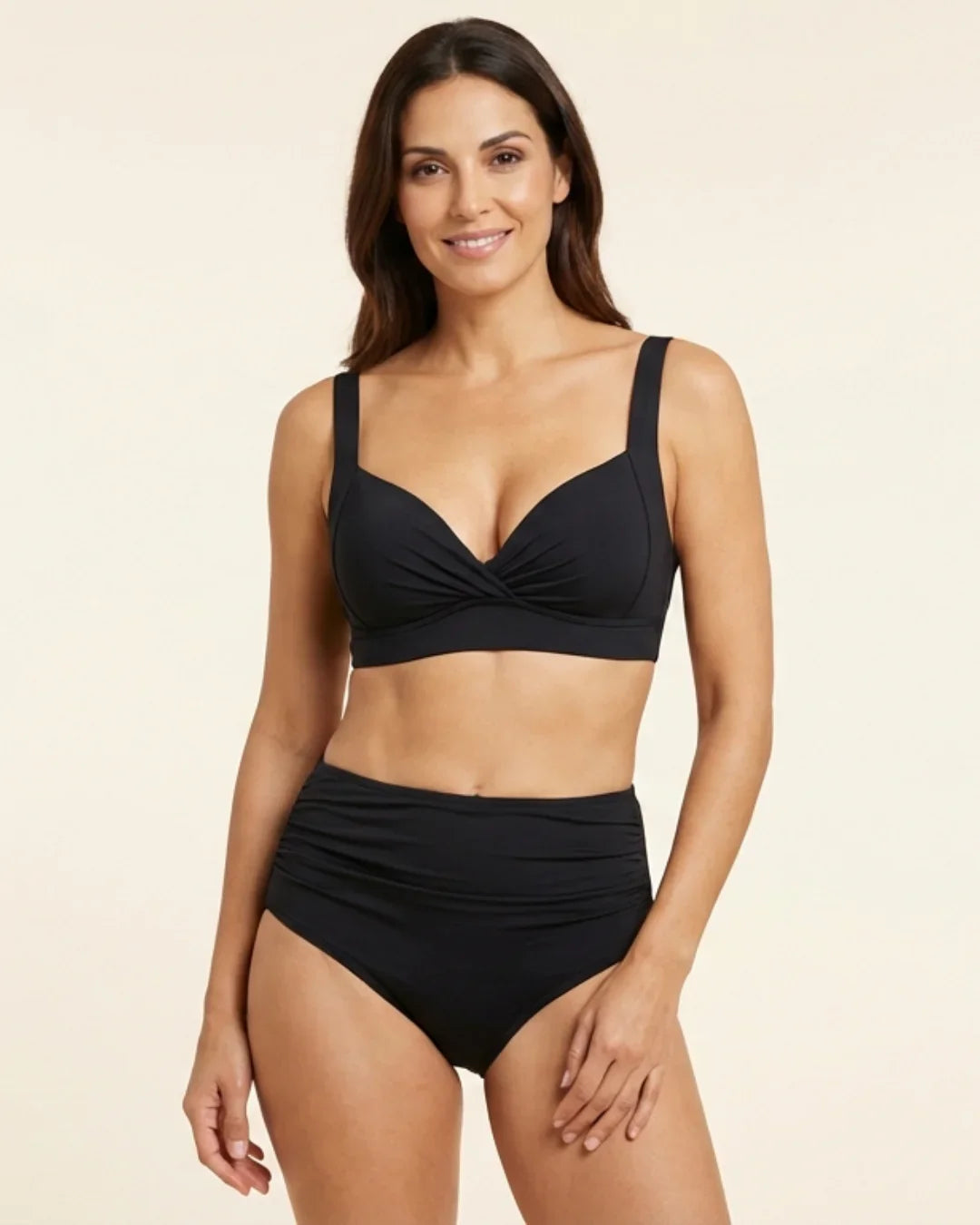 Calista | Modellerende bikini met hoge taille