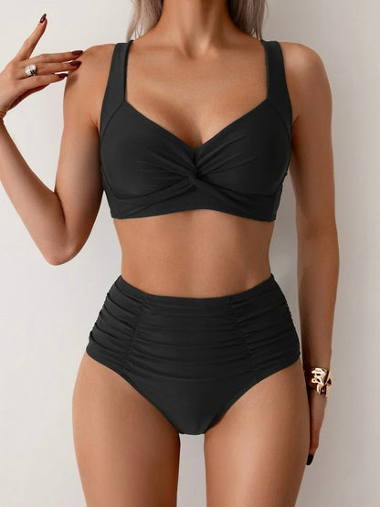 Calista | Modellerende bikini met hoge taille