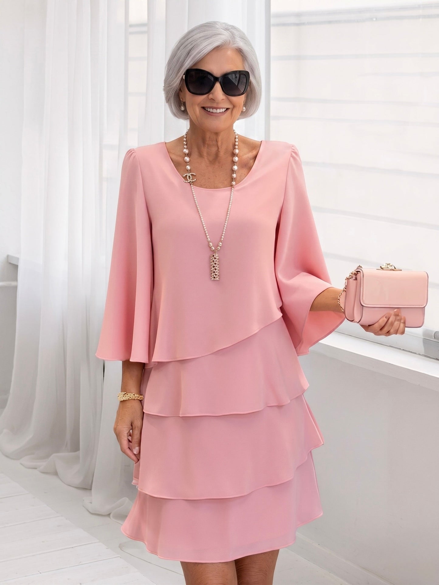 Carmen | Elegante jurk met volants