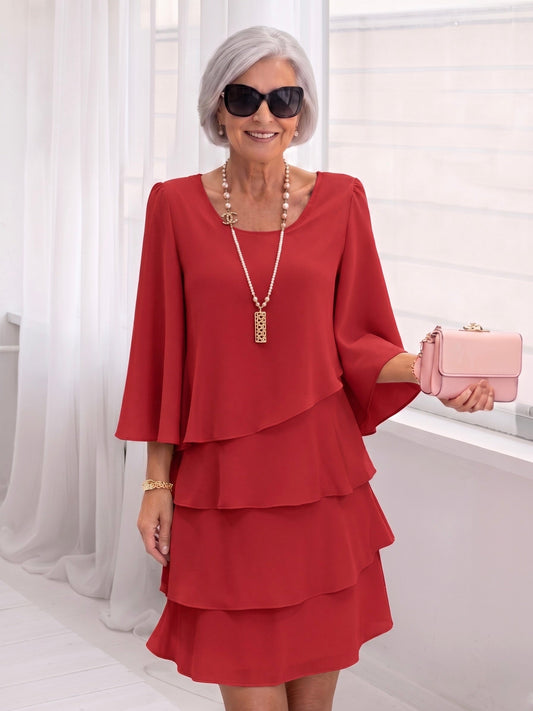 Carmen | Elegante jurk met volants