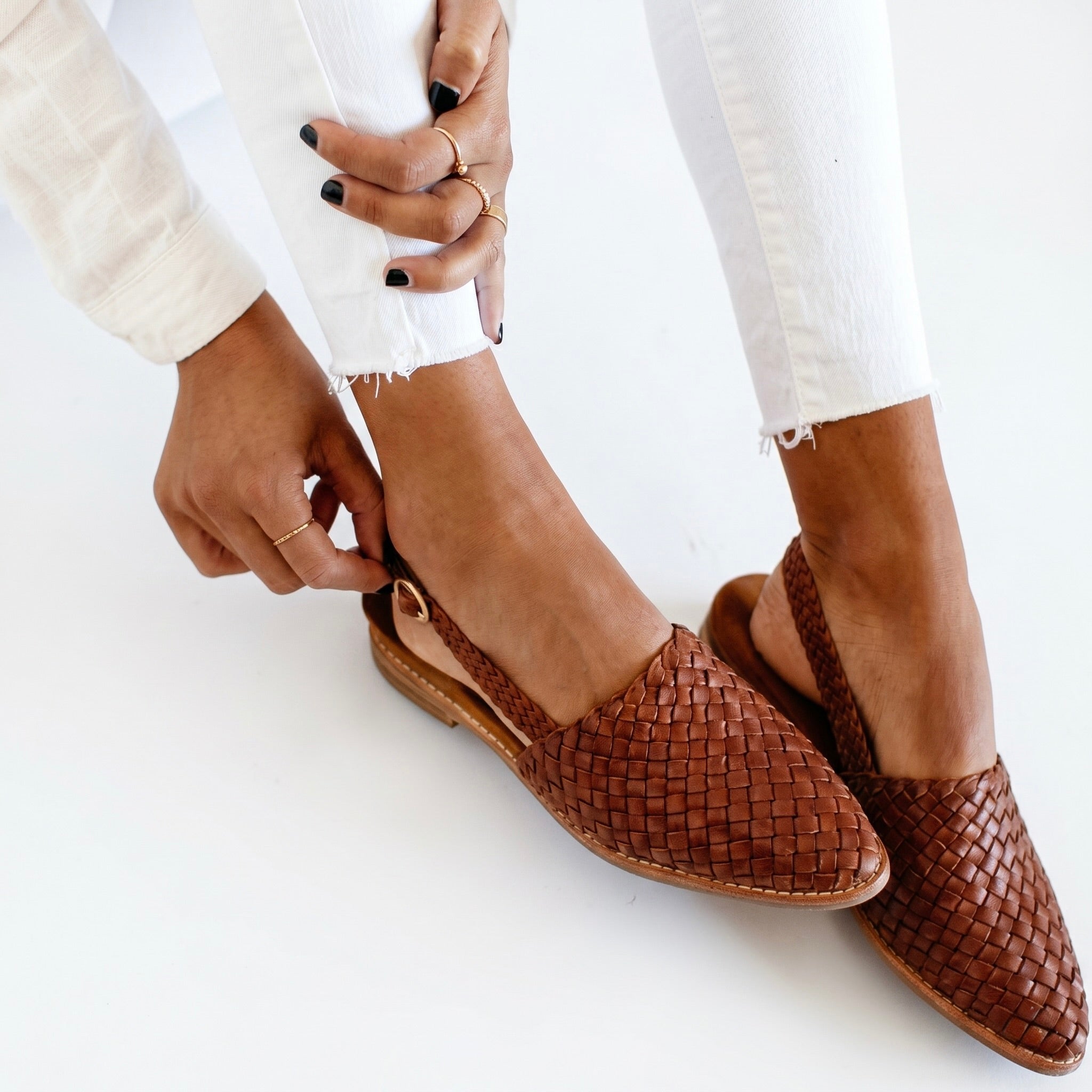 ANASTASIA | GEVLOCHTEN LOAFERS