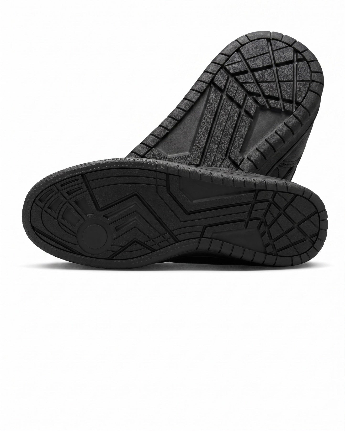 Sneakers met textuur Marcos - Zwart