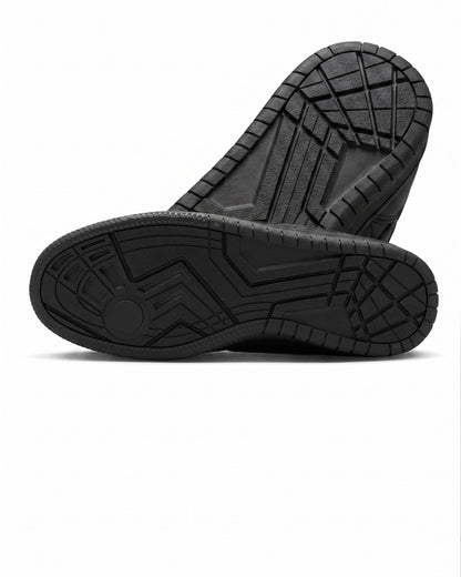 Sneakers met textuur Marcos - Zwart
