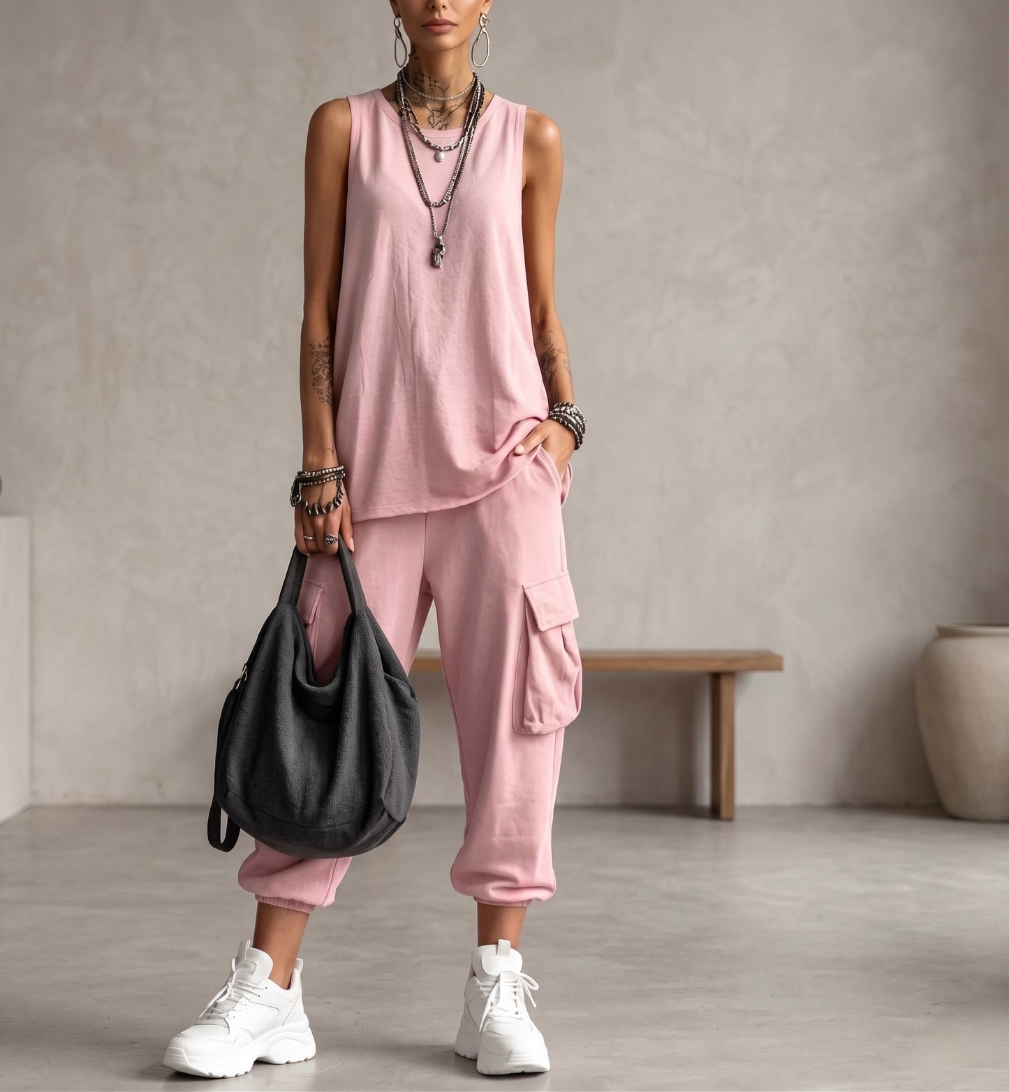 Signe | En avslappnad outfit med urban komfort
