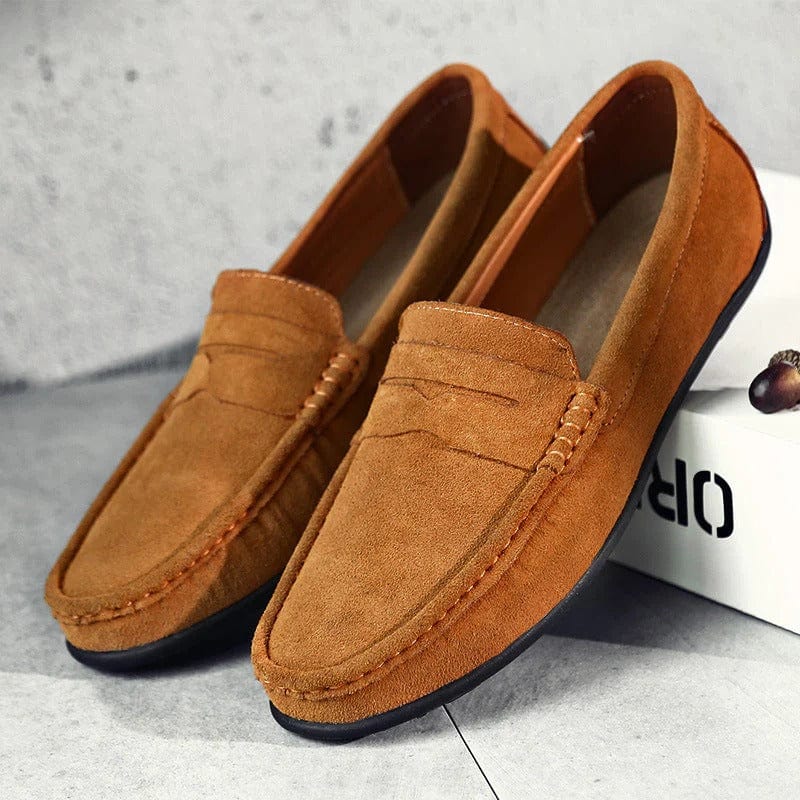 Francesco | Mocasines de ante de primera calidad para hombre