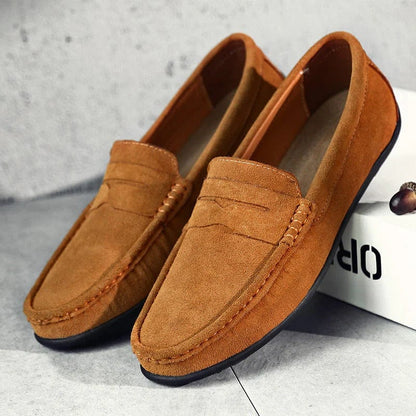 Francesco | Mocasines de ante de primera calidad para hombre
