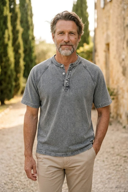 Victor | Marin stil i Henley-stil