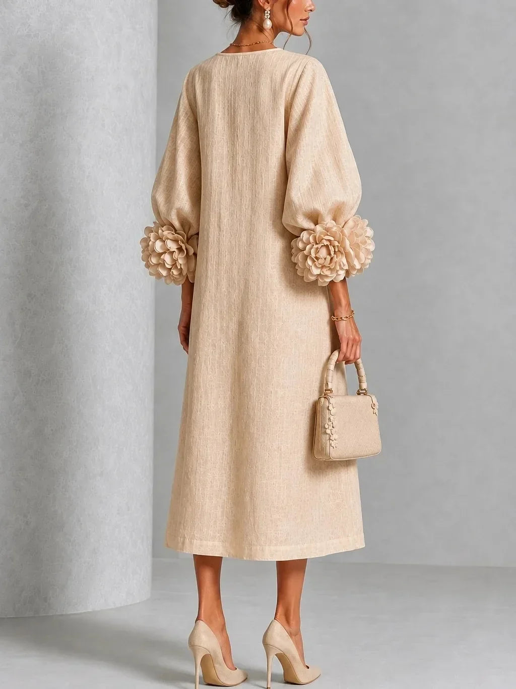 Rosalie | Abito midi a fiori
