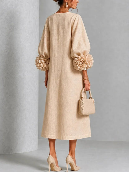 Rosalie | Abito midi a fiori