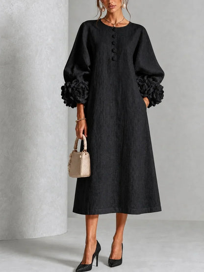 Rosalie | Abito midi a fiori