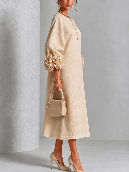 Rosalie | Abito midi a fiori