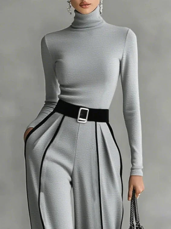 Vera™ | Elegant set med kontrasterande detaljer