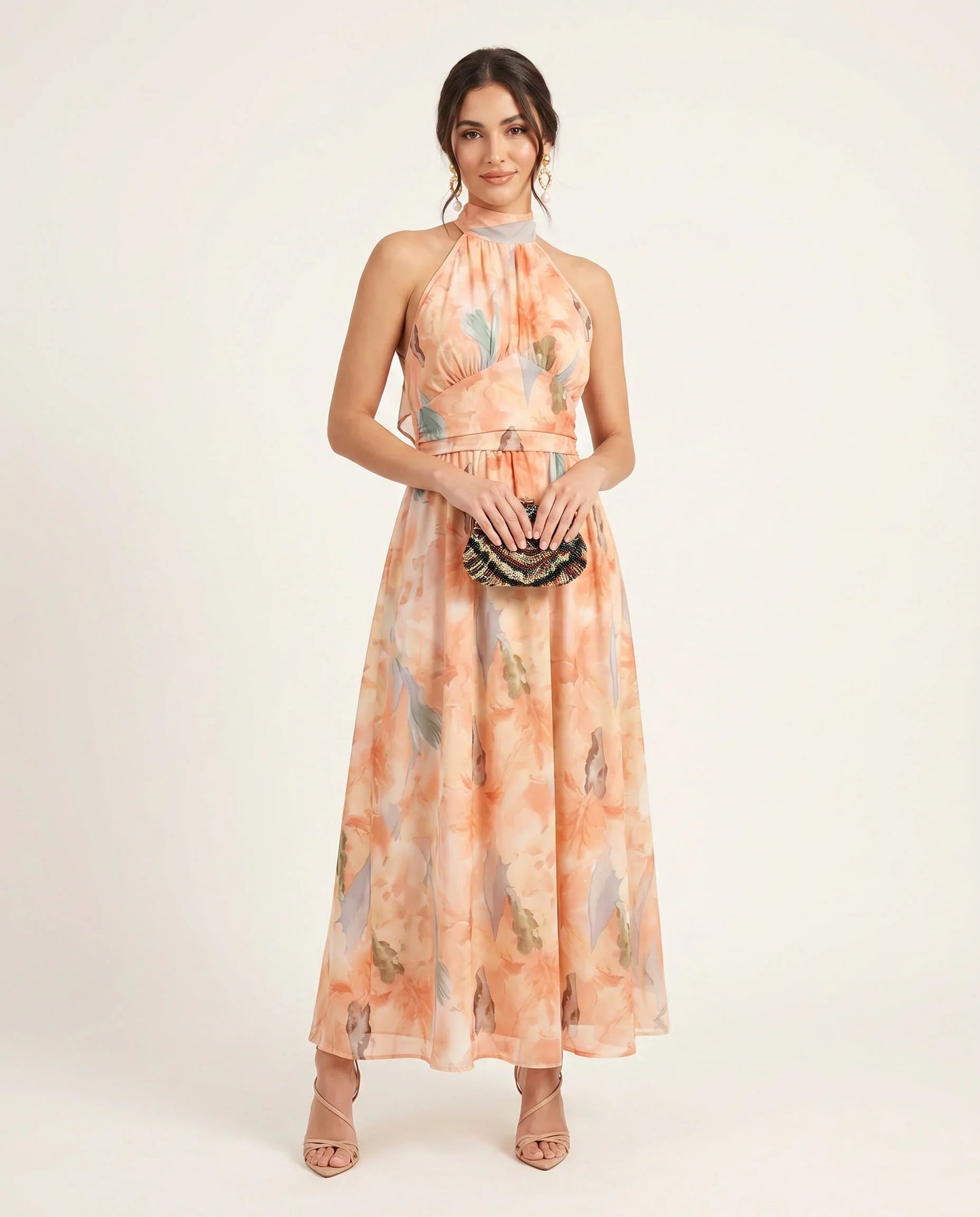Jurk "Peach Hour"