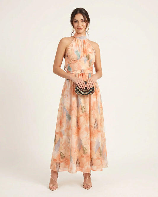 Jurk "Peach Hour"