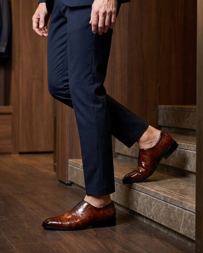 Mocassino Slip-On Lorenzo in Pelle