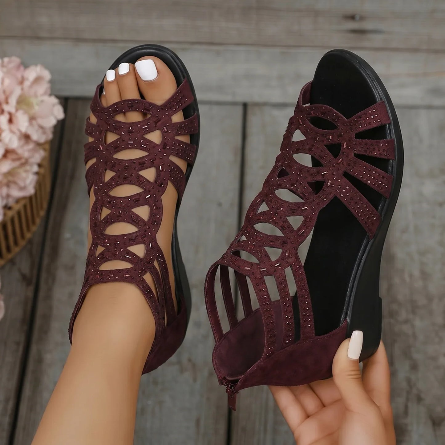 Julia | Eleganta ergonomiska sandaler