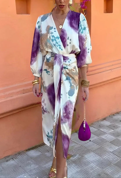 Sofía | Elegant tvådelad vårklänning